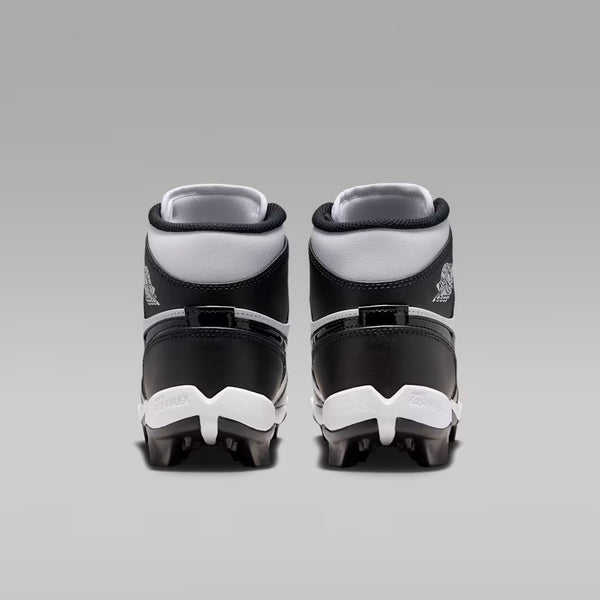 Spikes Beisbol Softbol Nike Jordan 1 Negro Blanco Infantil