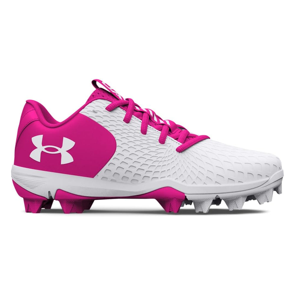 Spikes Beisbol Softbol Under Armour Glyde 2.0 RM Blanco Rosa INFANTIL