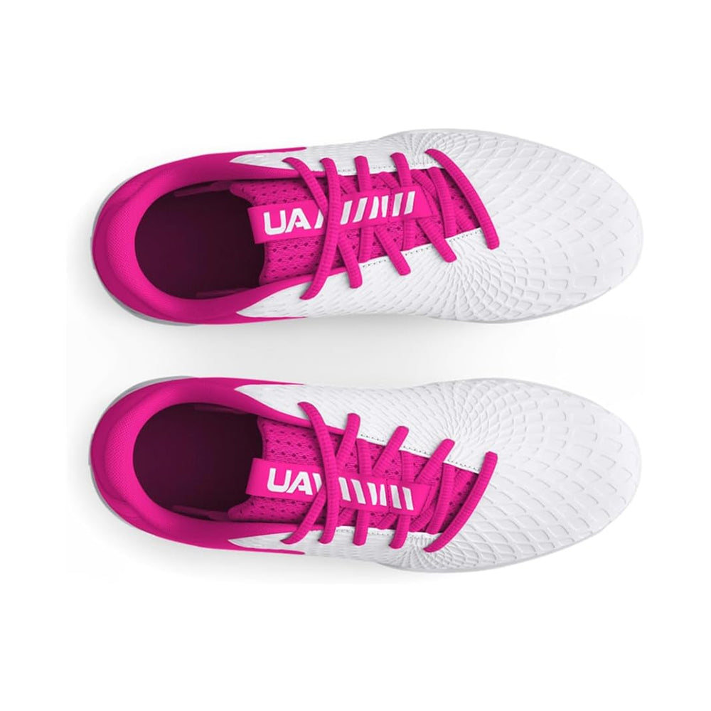 Spikes Beisbol Softbol Under Armour Glyde 2.0 RM Blanco Rosa INFANTIL