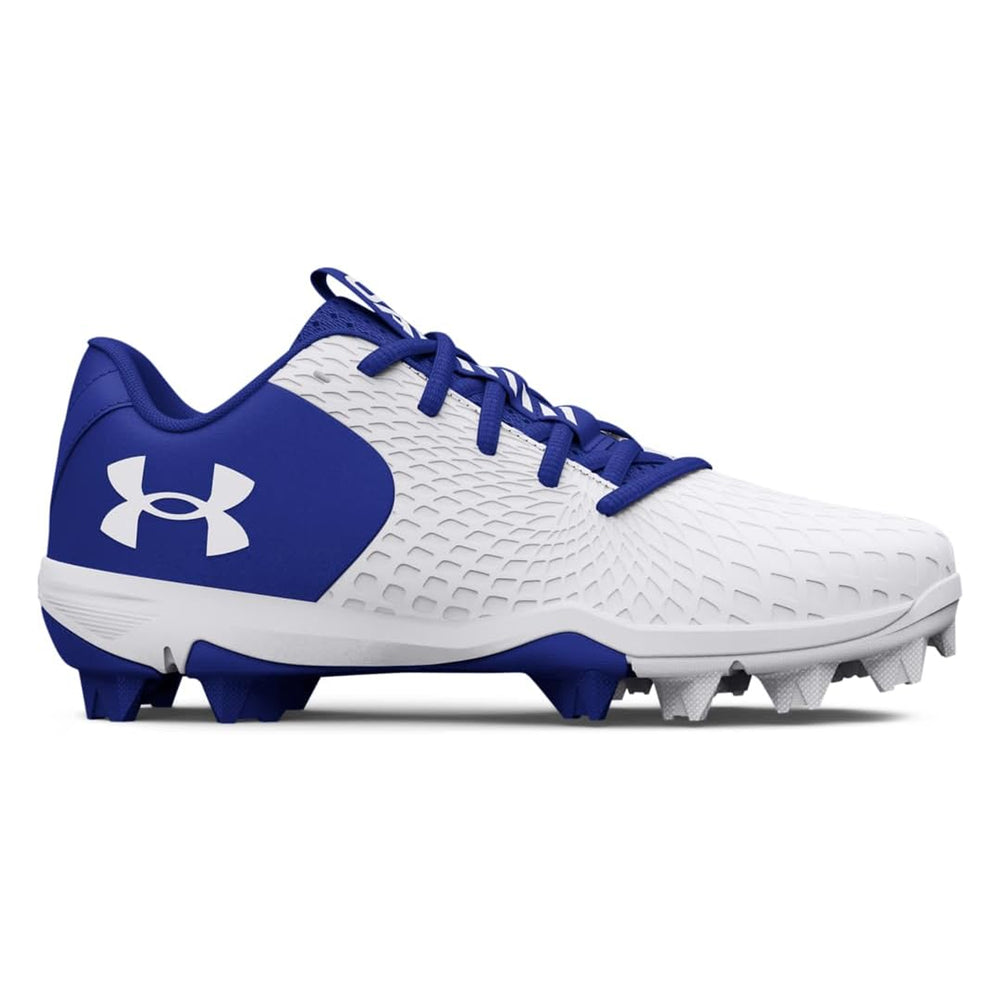 Spikes Beisbol Softbol Under Armour Glyde 2.0 RM Blanco Azul Infantil