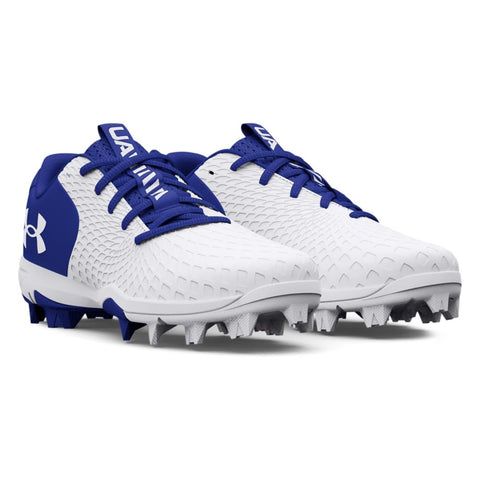 Spikes Beisbol Softbol Under Armour Glyde 2.0 RM Blanco Azul DAMA