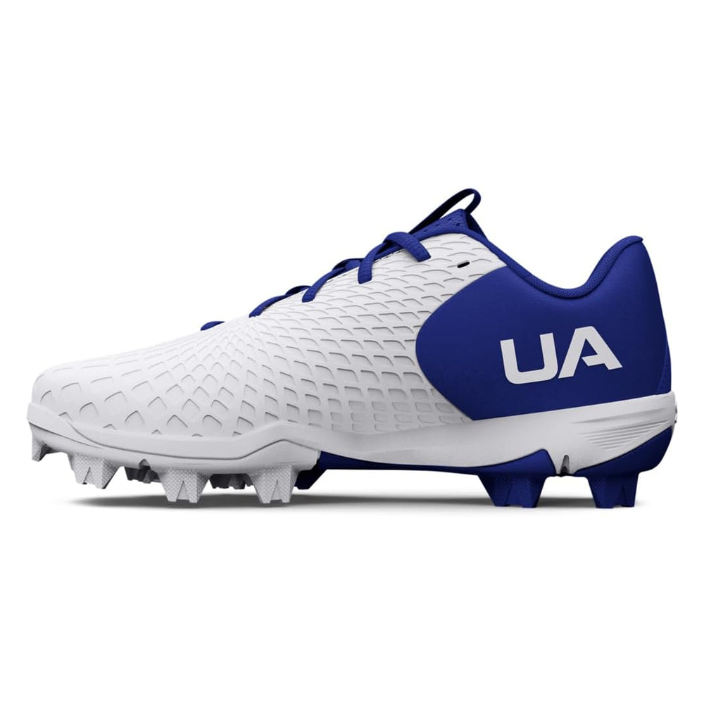 Spikes Beisbol Softbol Under Armour Glyde 2.0 RM Blanco Azul Infantil