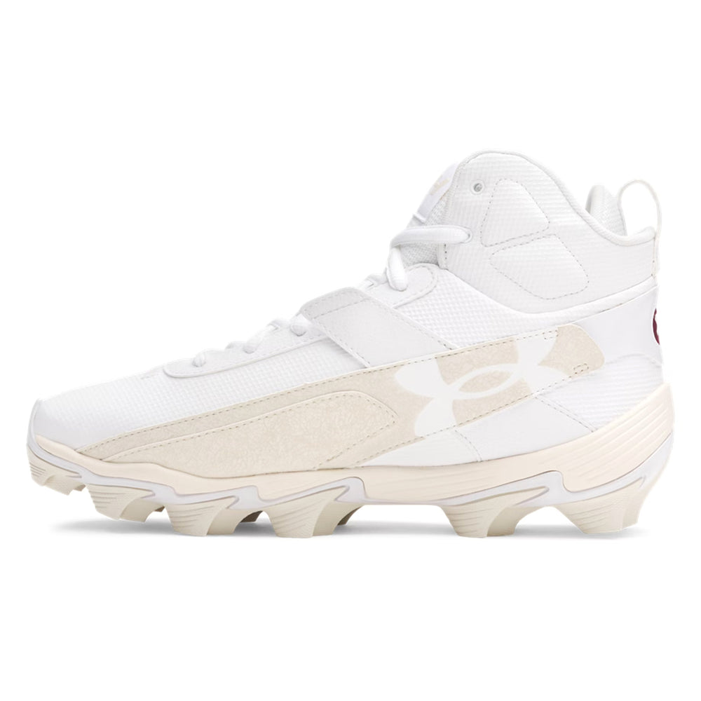 Spikes Beisbol Softbol Under Armour Harper 10 RM Mid Blanco