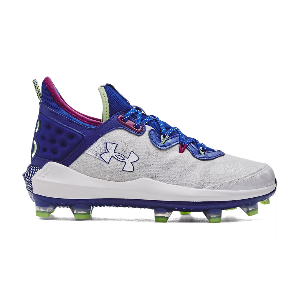 Spikes Beisbol Softbol Under Armour Harper 8 Elite TPU Blanco Rey