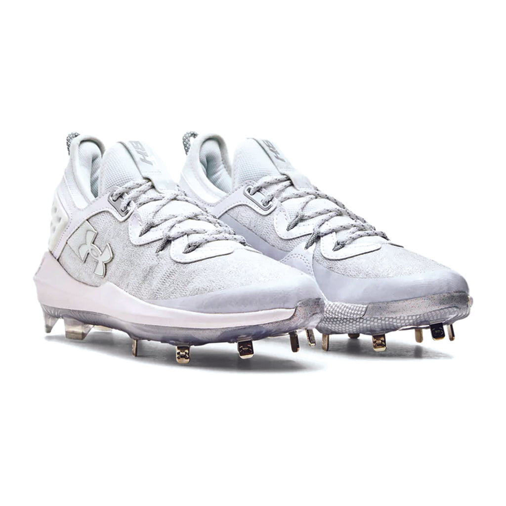 Spikes Beisbol Under Armour Harper 8 Blanco Gris