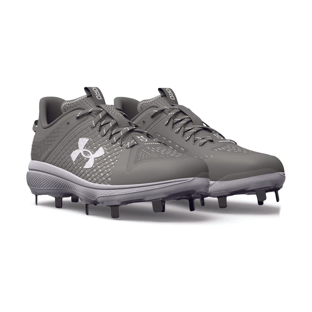 Spikes Beisbol Under Armour Yard MT Gris