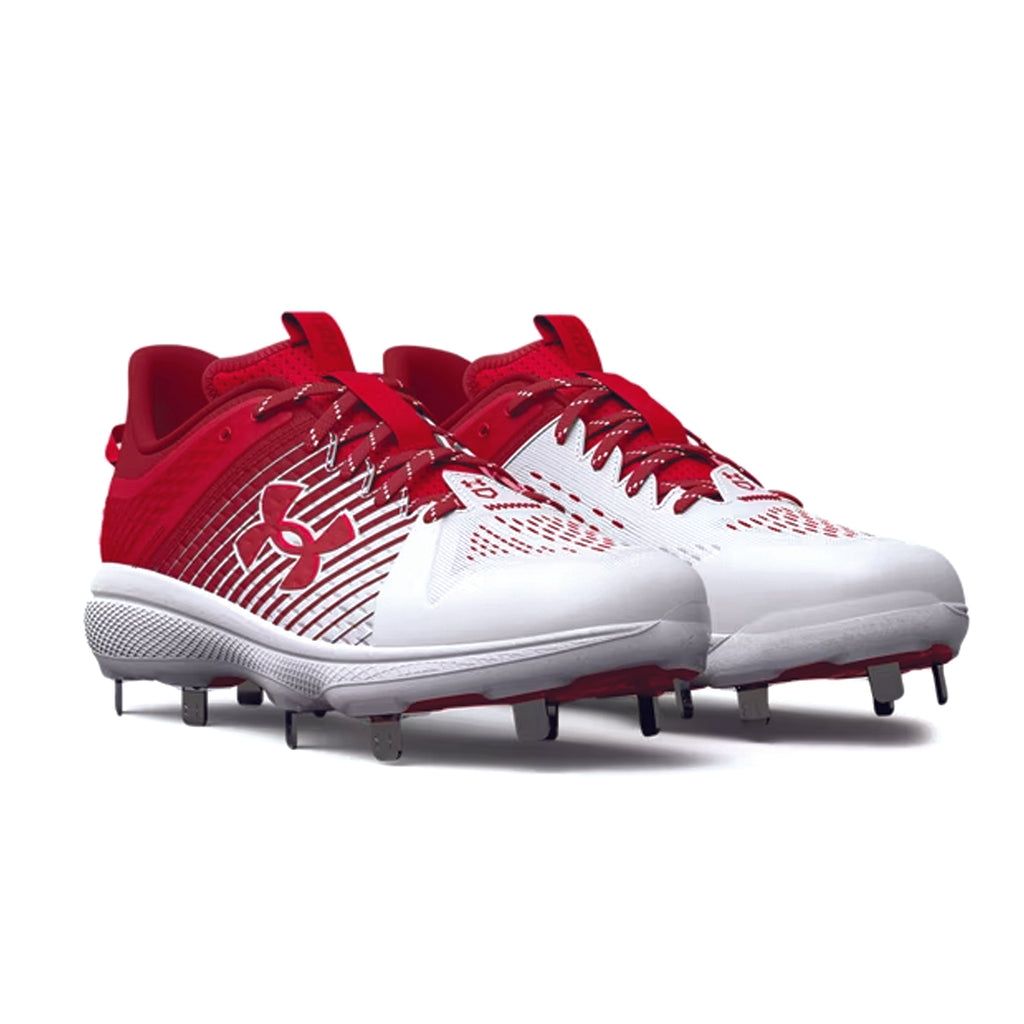 Spikes Beisbol Under Armour Yard MT Rojo Blanco