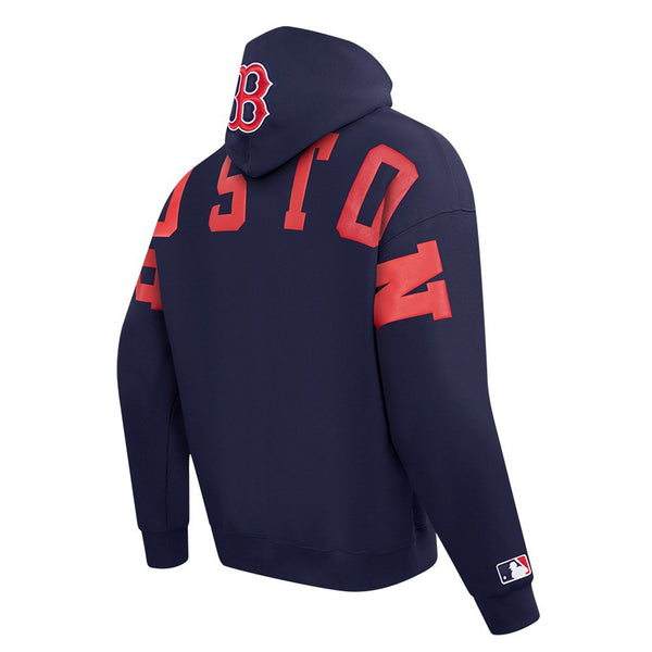 Sudadera Pro Standard Red Sox Boston Con Capucha Pull Over Wingspan LBR5314743