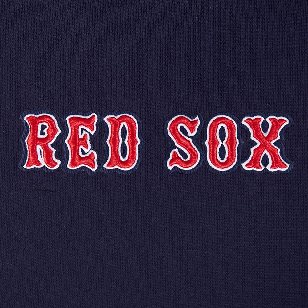 Sudadera Pro Standard Red Sox Boston Con Capucha Pull Over Wingspan LBR5314743