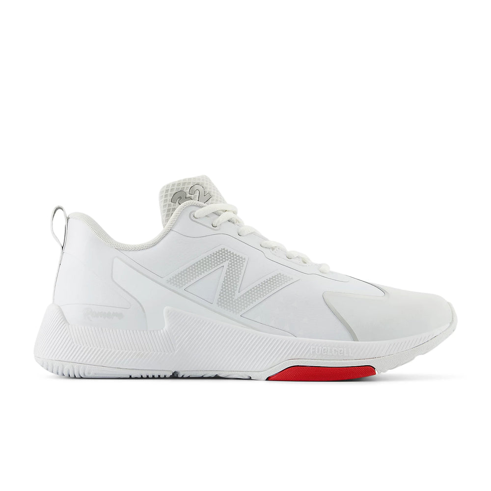 Tenis de Entrenamiento Beisbol Softbol New Balance Romero Duo Blanco Dama