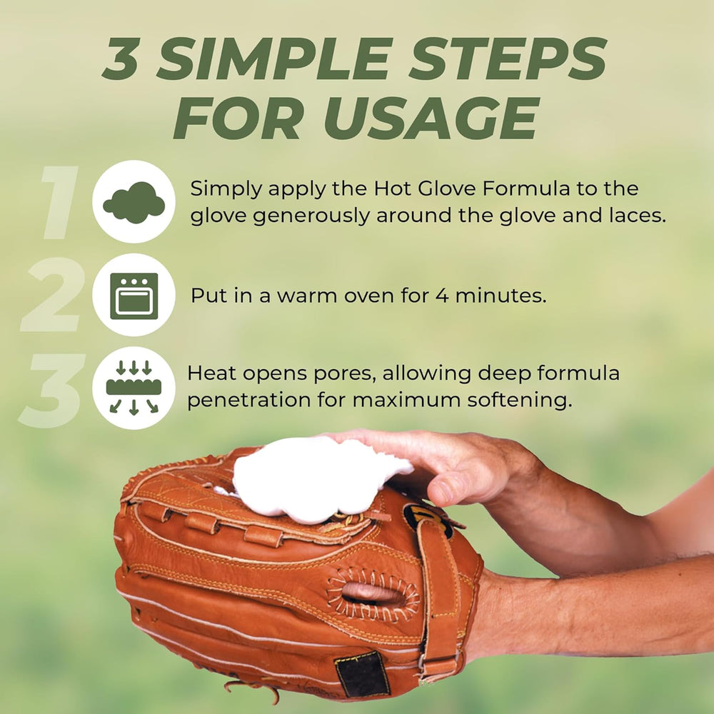 Tratamiento Para Guante Beisbol Softbol Hot Glove Ablandado Instantaneo