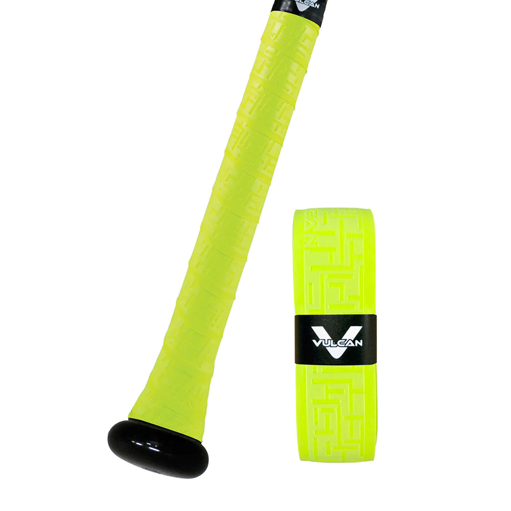 Bat Grip Beisbol Softbol Vulcan V175- AMARILLO 1.75 MM