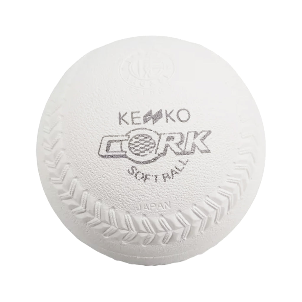 Pelotas Softbol Kenko S3C Blanco  - 6 PIEZAS 12 in