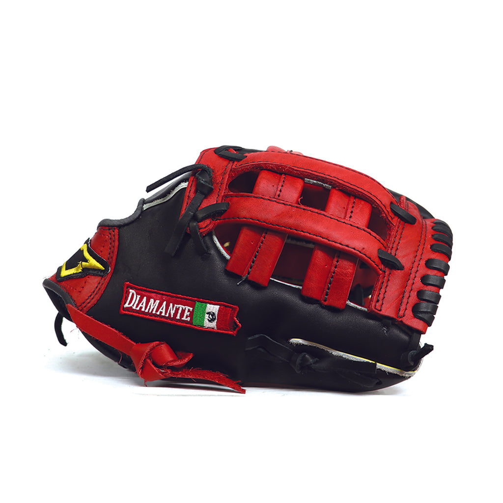 Guante Beisbol Diamante XM630 DMNTEXM630NGORJO13 Negro Rojo 13 In