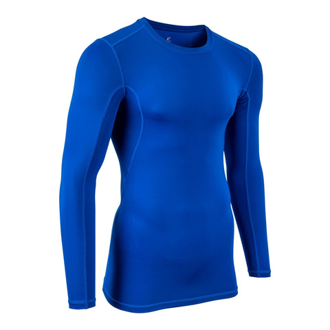 Licra Manga Larga Beisbol Softbol Champro CJ3ARY Azul ADULTO