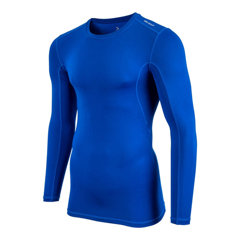 Licra Manga Larga Beisbol Softbol Champro CJ3ARY Azul ADULTO