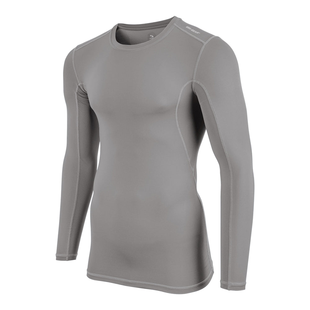Licra Manga Larga Beisbol Softbol Champro CJ3AGR Gris ADULTO