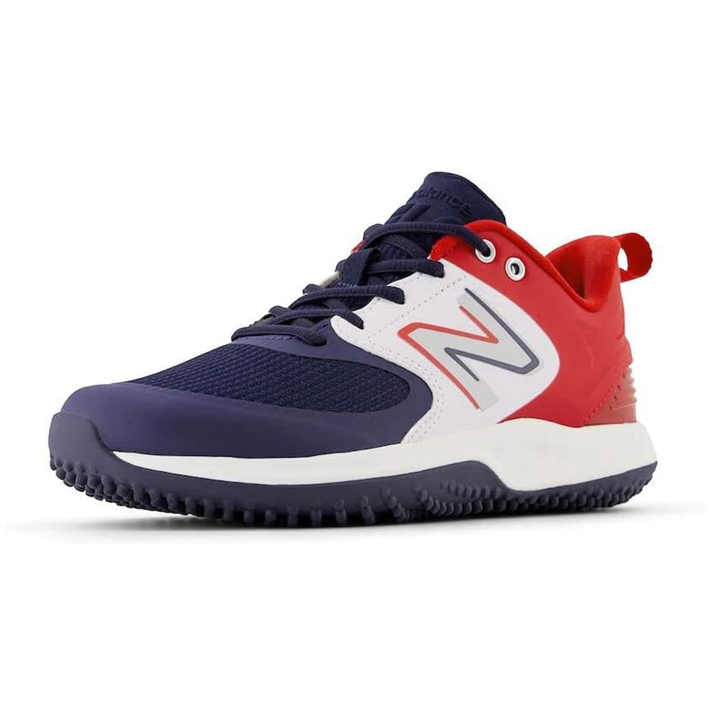 Tenis de Entrenamiento Beisbol Softbol New Balance Fresh Foam Velov3 Rojo Marino Dama
