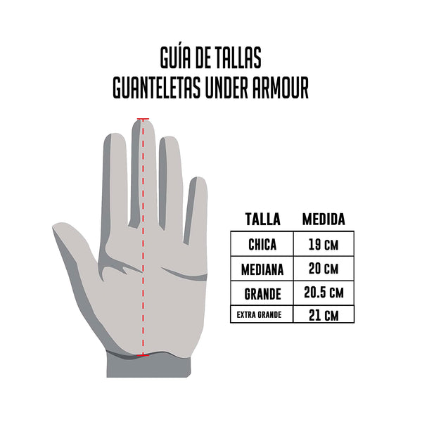 Guanteletas Beisbol Softbol Under Armour Bryce Harper Azul Café ADULTO