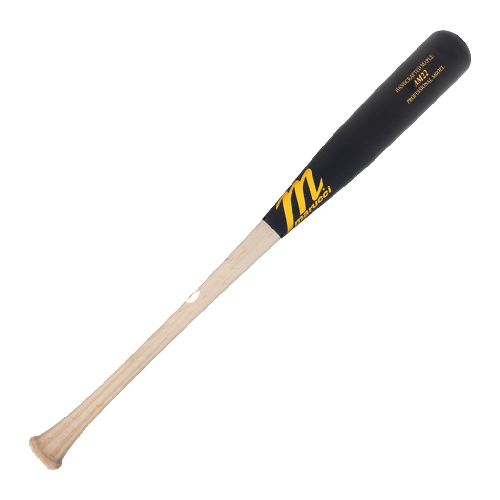 Bat Beisbol Marucci Pro Model Maple AM22 MVE4AM22 Negro Mate Gris Adulto