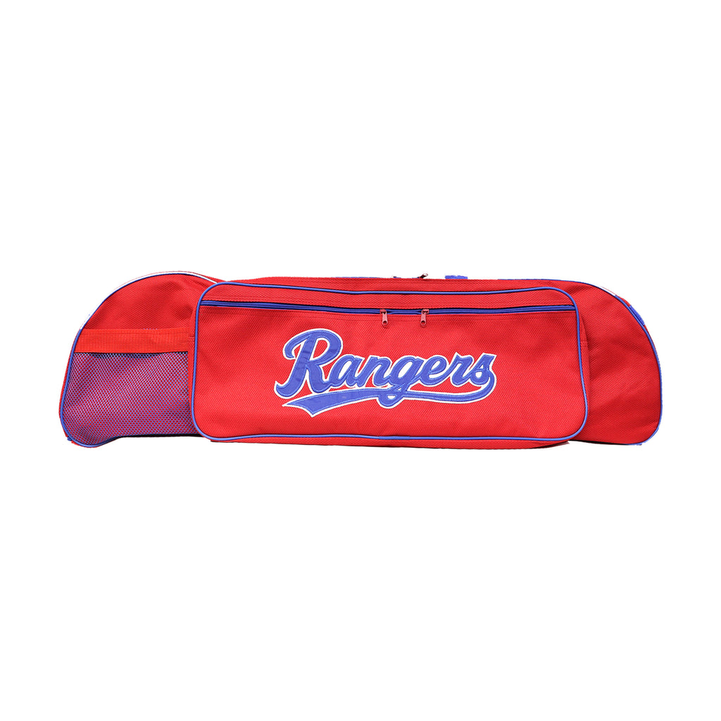 Batera Beisbol Rangers Rojo Letra Azul Grande ADULTO