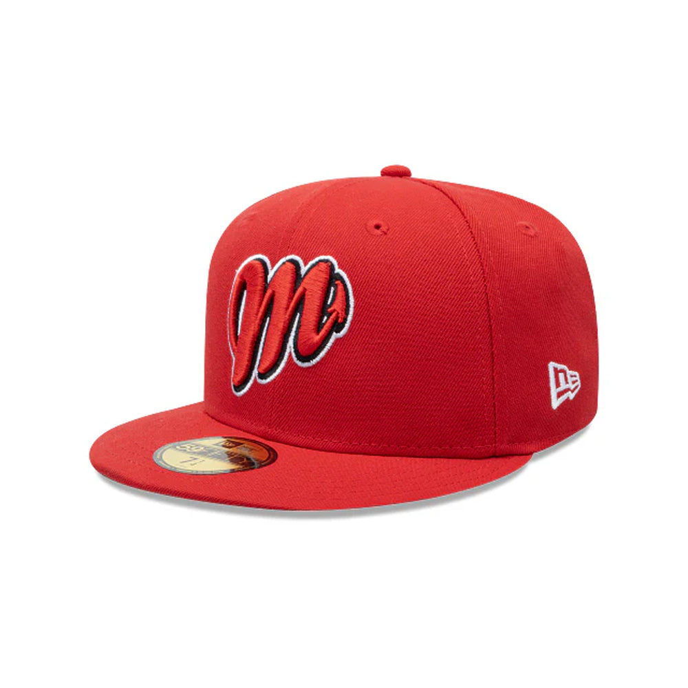 Gorra Beisbol Softbol New Era Diablos Rojos del Mexico LMB Juego de Estrellas 2025 59Fifty Cerrada