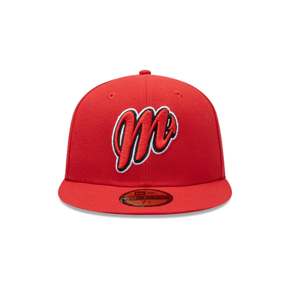 Gorra Beisbol Softbol New Era Diablos Rojos del Mexico LMB Juego de Estrellas 2025 59Fifty Cerrada