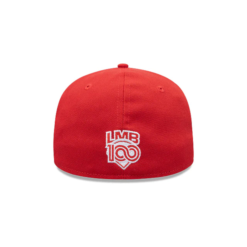 Gorra Beisbol Softbol New Era Algodoneros Union Laguna LMB Juego de Estrellas 2025 59Fifty Cerrada Roja