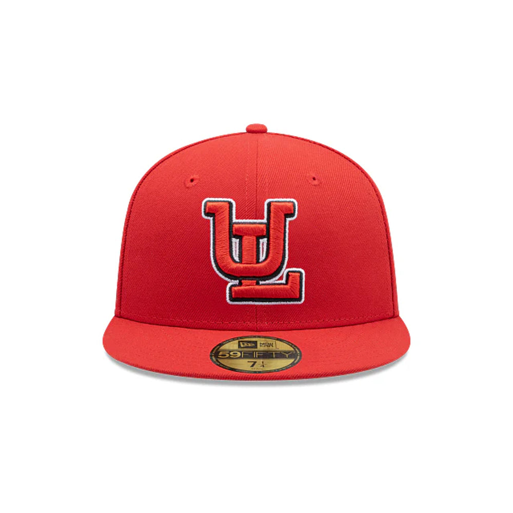 Gorra Beisbol Softbol New Era Algodoneros Union Laguna LMB Juego de Estrellas 2025 59Fifty Cerrada Roja