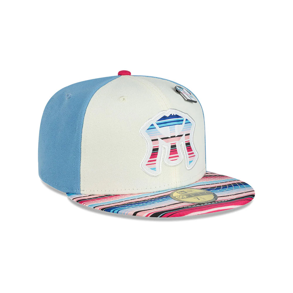Gorra Beisbol Softbol New Era Sultanes de Monterrey Sarape 59Fifty Cerrada