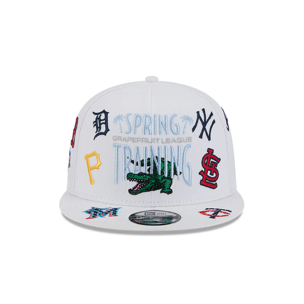 Gorra Beisbol Softbol New Era MLB Grapefruit League Spring Training 2025 All Over Logo 9Fifty Ajustable