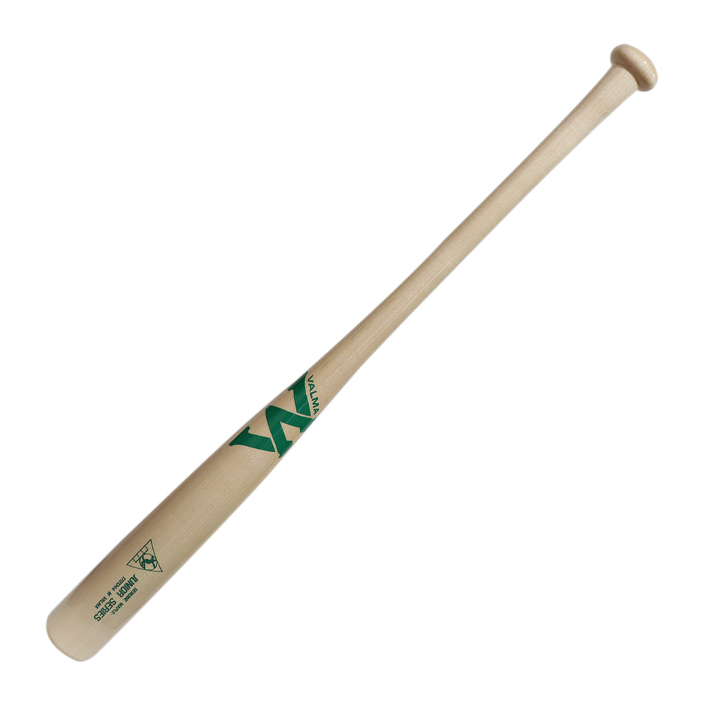 Bat Beisbol Madera Maple Valma JR Series Natural Verde Juvenil