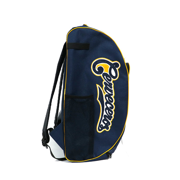 Backpack Mochila Maleta Beisbol Softbol BS Cerveceros Milwaukee Marino INFANTIL