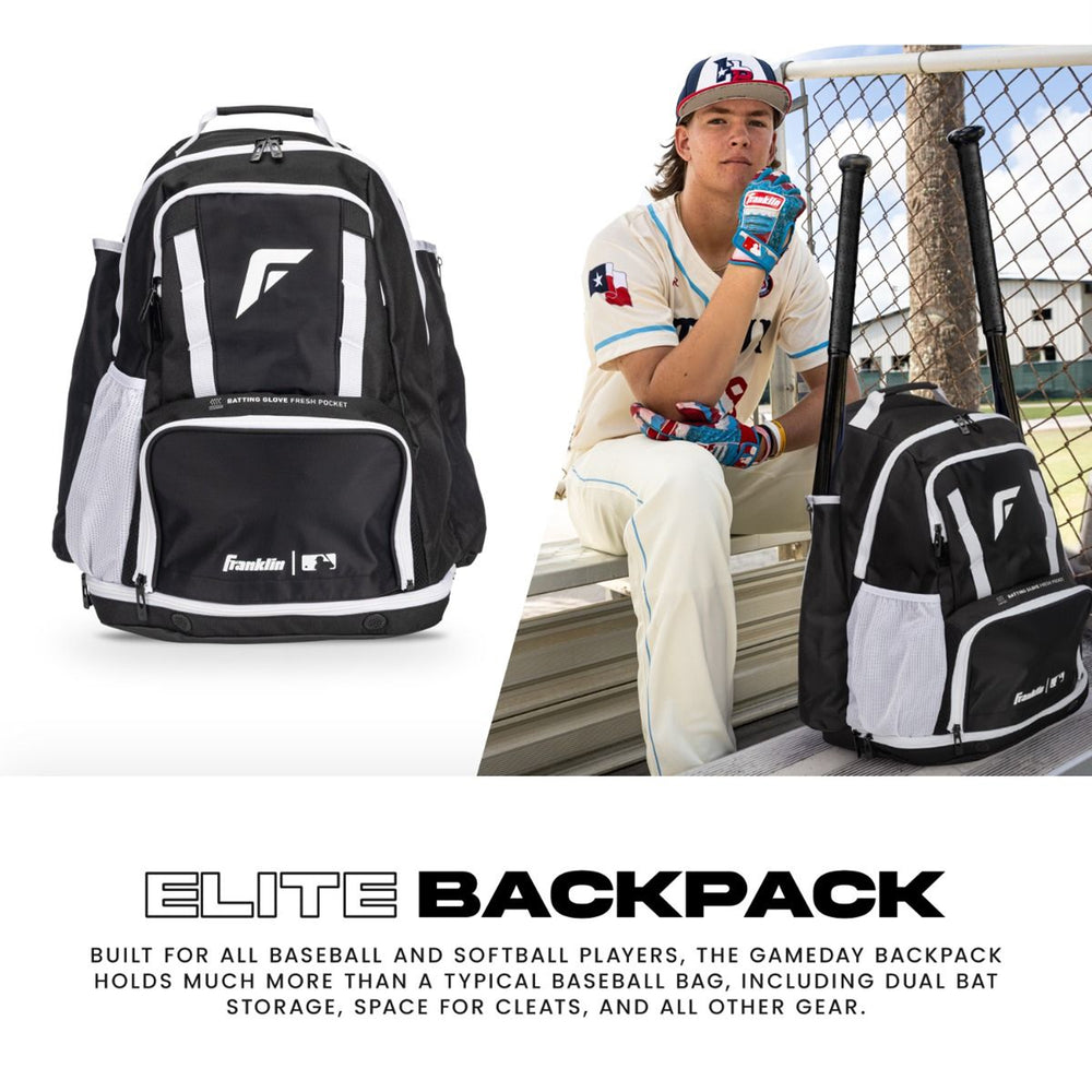 Back Pack Beisbol Softbol Franklin MLB Gameday Bag Adulto