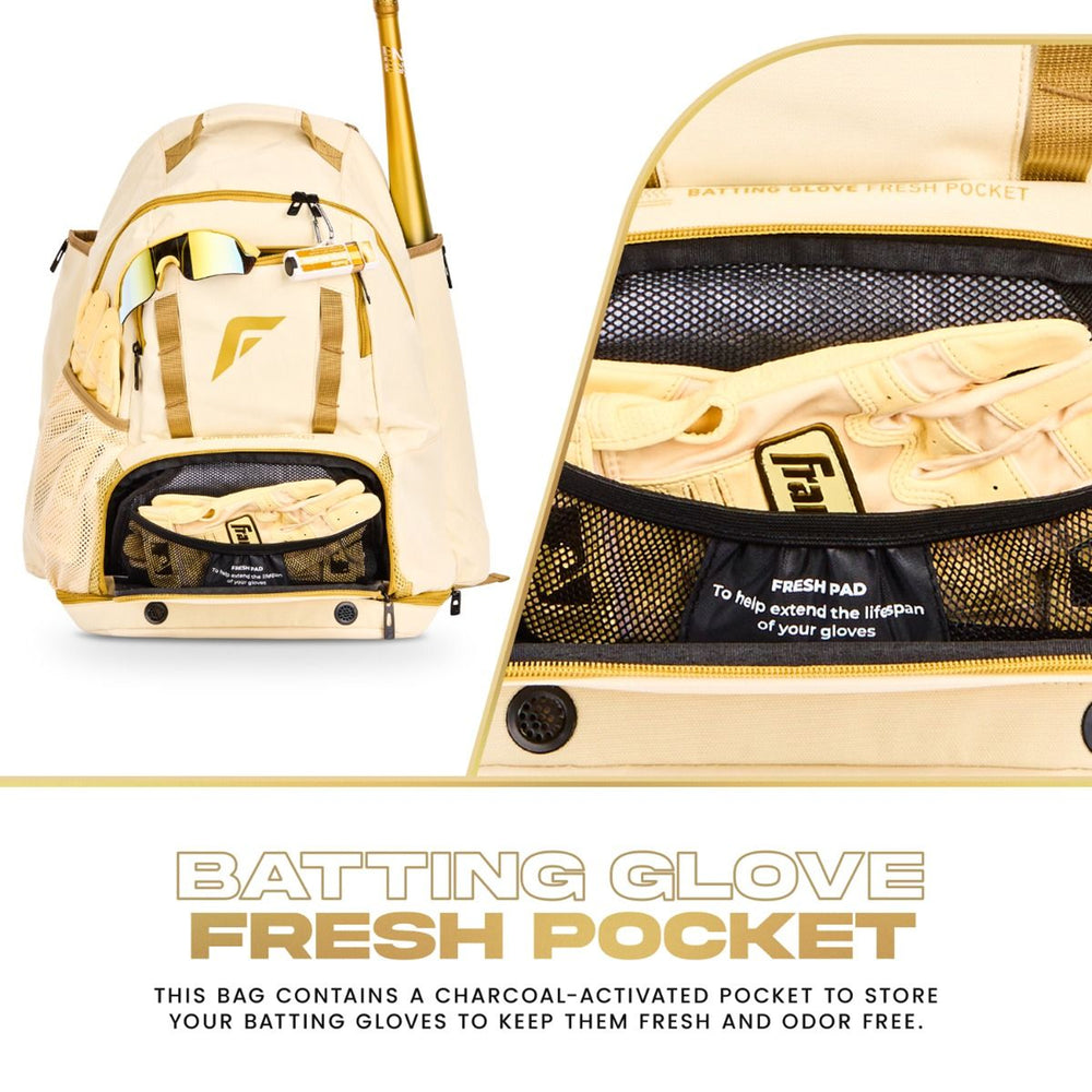 Back Pack Beisbol Softbol Franklin MLB Gameday Bag Adulto