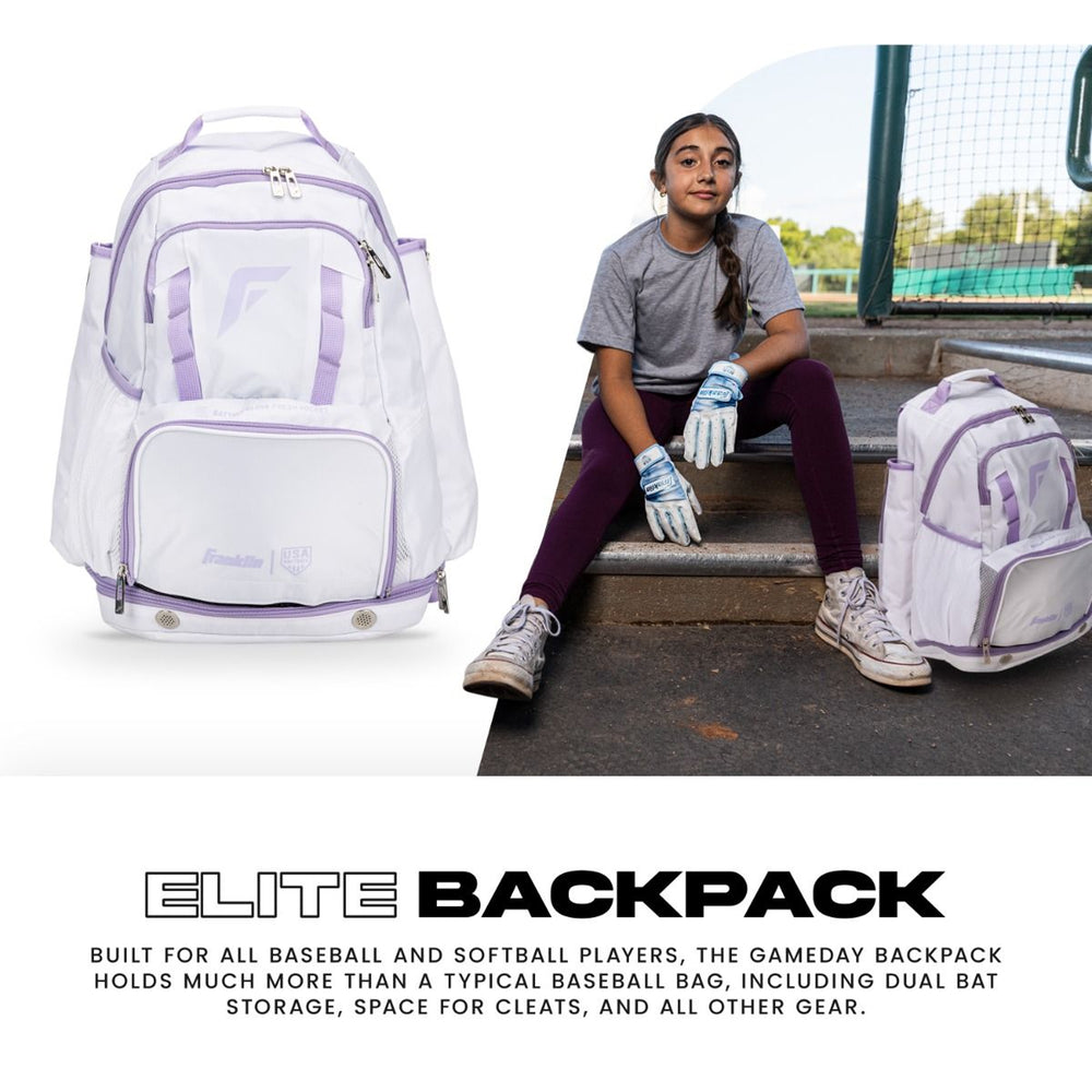 Back Pack Beisbol Softbol Franklin MLB Gameday Bag Adulto
