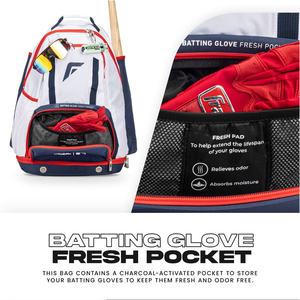 Back Pack Beisbol Softbol Franklin MLB Gameday Bag Infantil