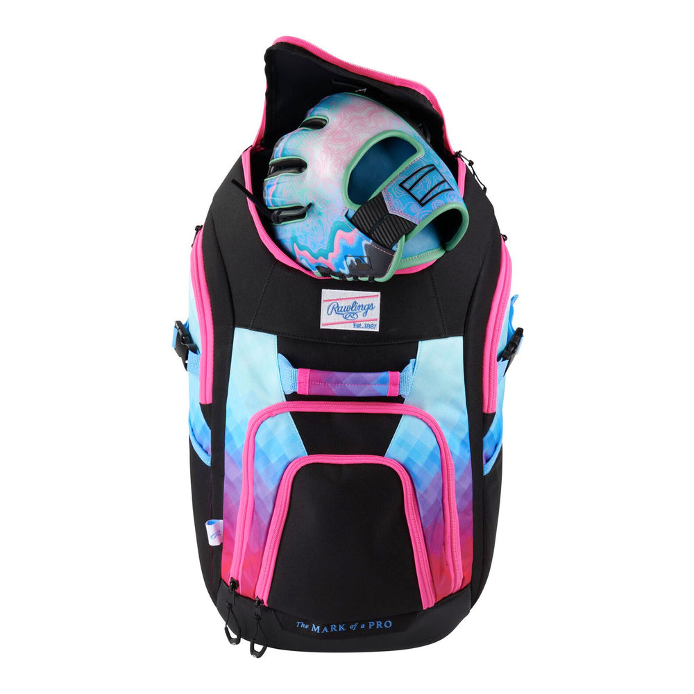 Backpack Mochila Beisbol Softbol Rawlings Franchise 2 Players FRANCHISE2 Adulto