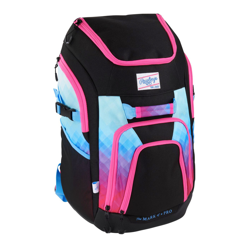 Backpack Mochila Beisbol Softbol Rawlings Franchise 2 Players FRANCHISE2 Adulto