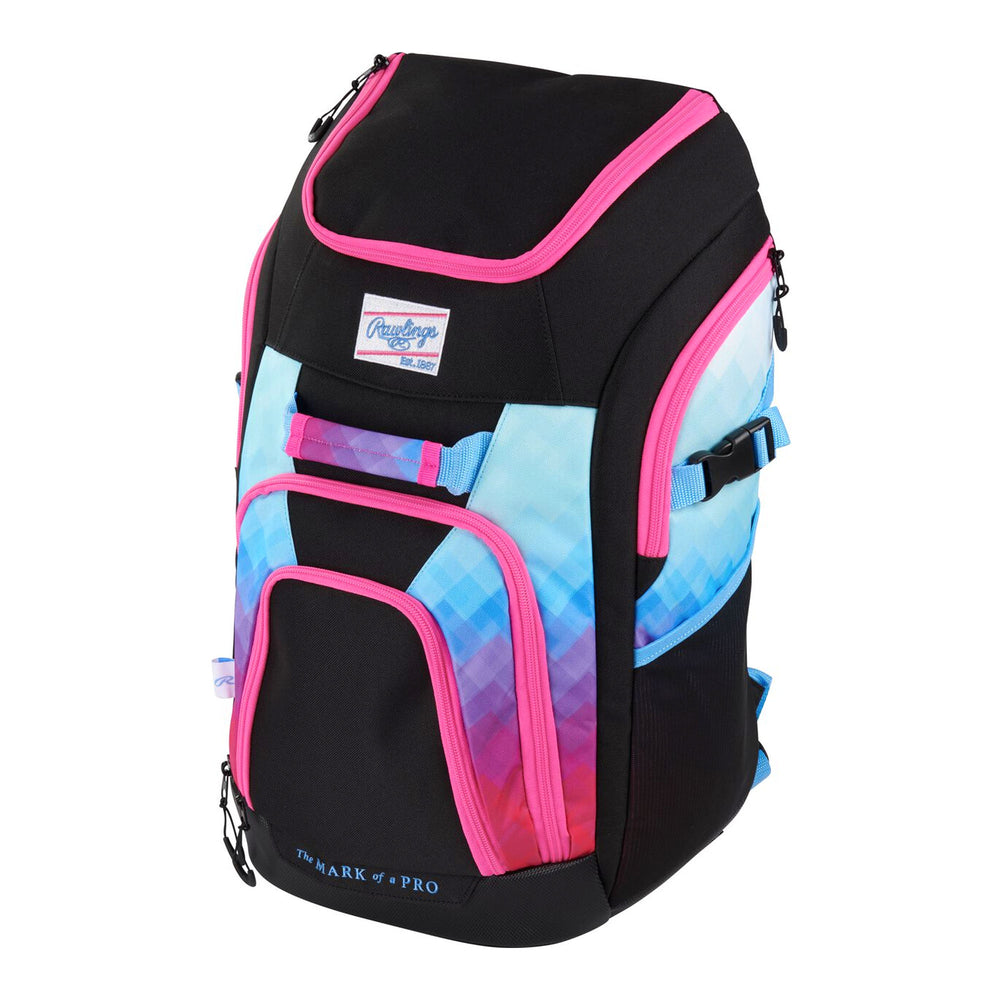 Backpack Mochila Beisbol Softbol Rawlings Franchise 2 Players FRANCHISE2 Adulto