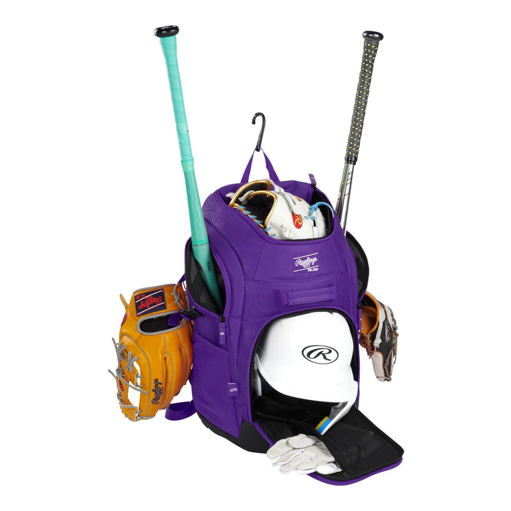 Backpack Mochila Beisbol Softbol Rawlings Franchise 2 Players FRANCHISE2 Adulto