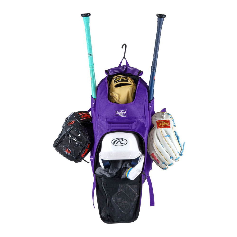 Backpack Mochila Beisbol Softbol Rawlings Franchise 2 Players FRANCHISE2 Adulto
