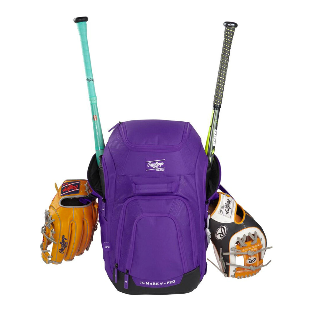 Backpack Mochila Beisbol Softbol Rawlings Franchise 2 Players FRANCHISE2 Adulto