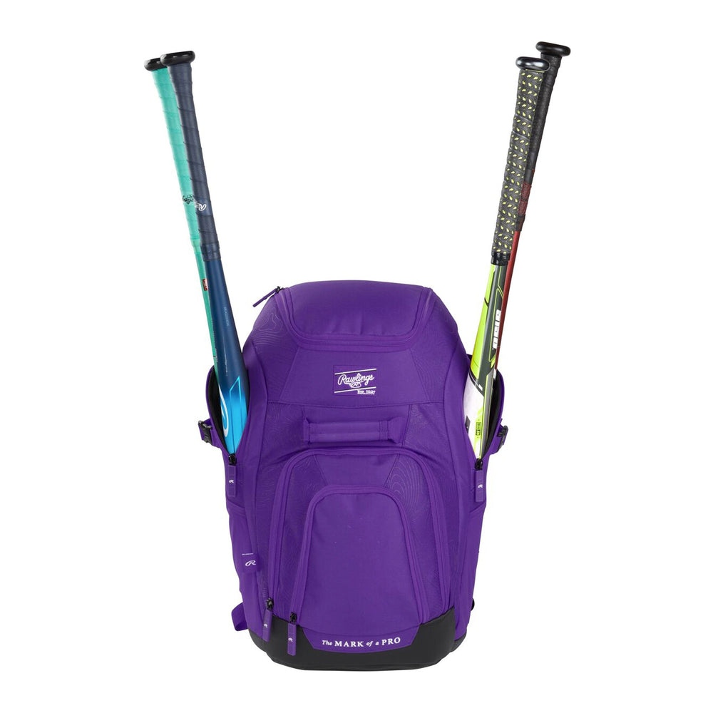 Backpack Mochila Beisbol Softbol Rawlings Franchise 2 Players FRANCHISE2 Adulto