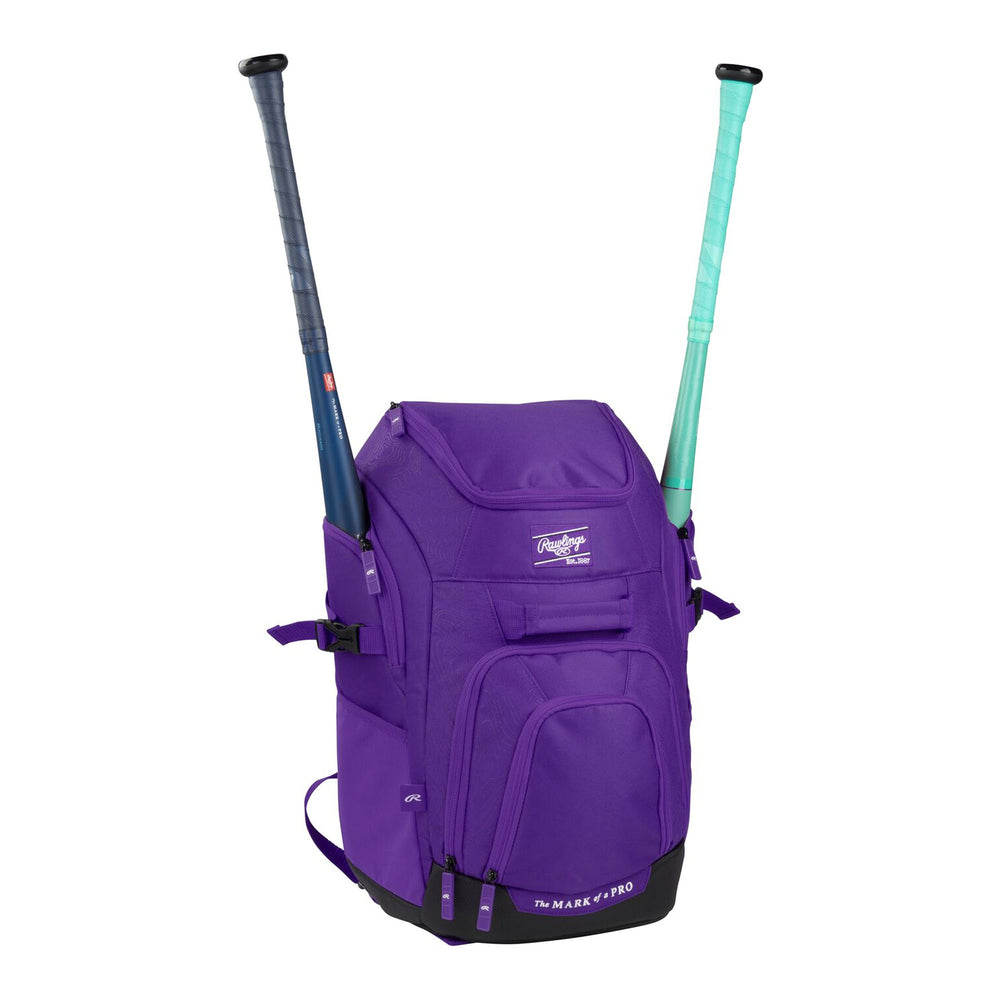 Backpack Mochila Beisbol Softbol Rawlings Franchise 2 Players FRANCHISE2 Adulto