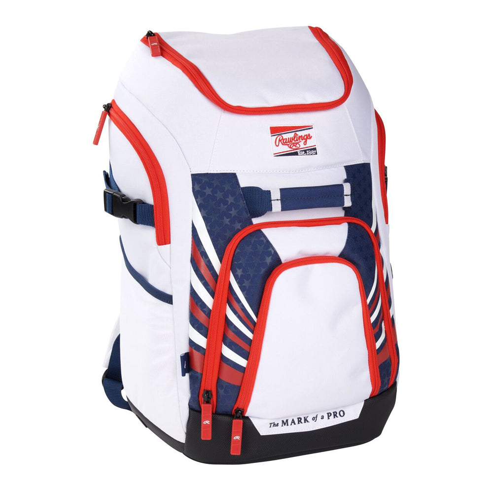Backpack Mochila Beisbol Softbol Rawlings Franchise 2 Players FRANCHISE2 Adulto