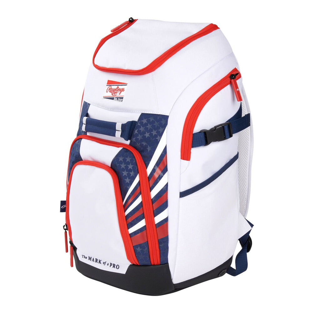 Backpack Mochila Beisbol Softbol Rawlings Franchise 2 Players FRANCHISE2 Adulto