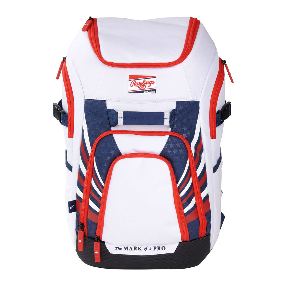 Backpack Mochila Beisbol Softbol Rawlings Franchise 2 Players FRANCHISE2 Adulto