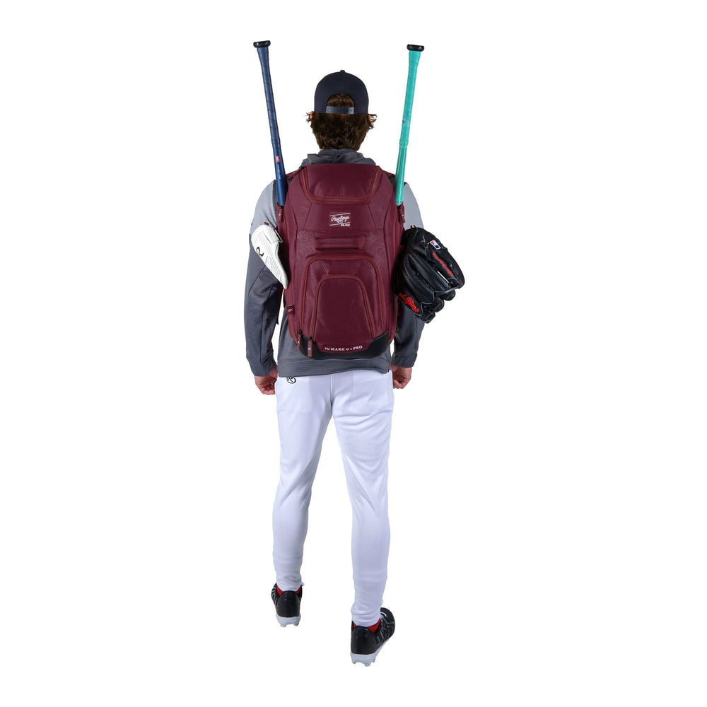 Backpack Mochila Beisbol Softbol Rawlings Franchise 2 Players FRANCHISE2 Adulto