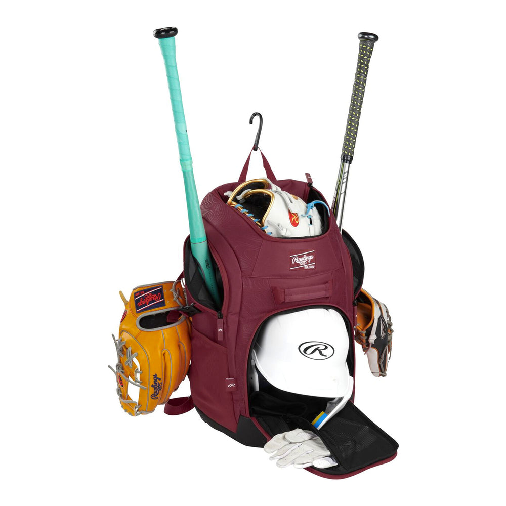 Backpack Mochila Beisbol Softbol Rawlings Franchise 2 Players FRANCHISE2 Adulto